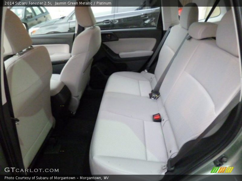 Jasmin Green Metallic / Platinum 2014 Subaru Forester 2.5i