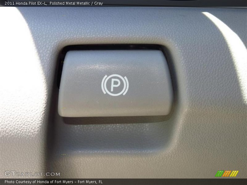 Polished Metal Metallic / Gray 2011 Honda Pilot EX-L