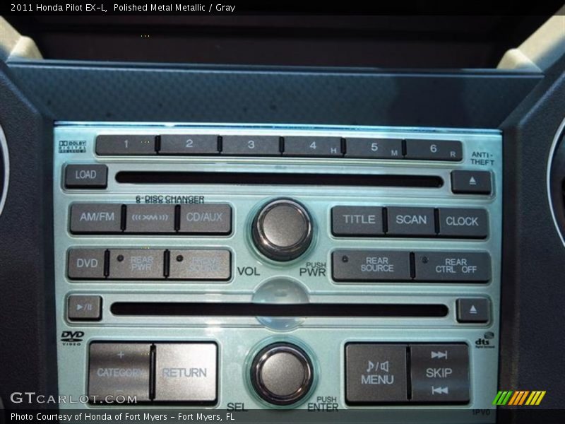 Polished Metal Metallic / Gray 2011 Honda Pilot EX-L