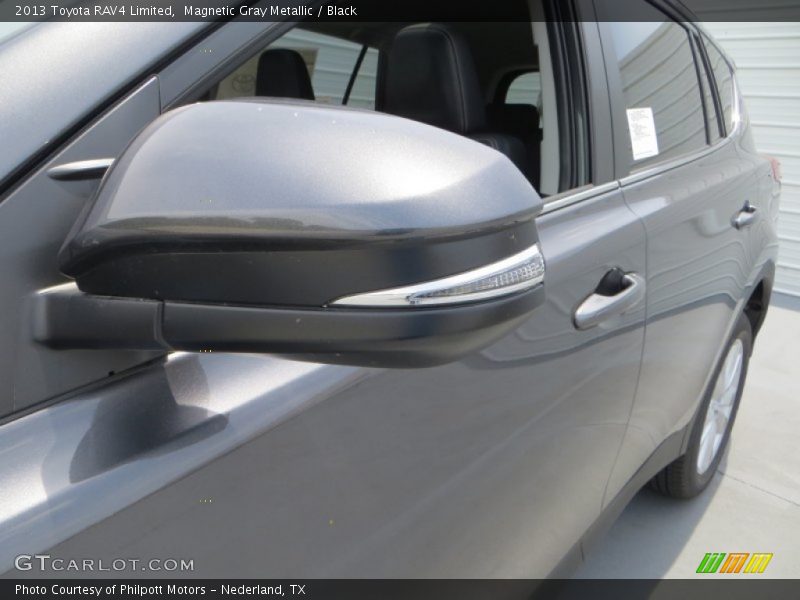 Magnetic Gray Metallic / Black 2013 Toyota RAV4 Limited