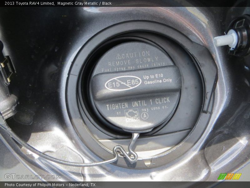 Magnetic Gray Metallic / Black 2013 Toyota RAV4 Limited