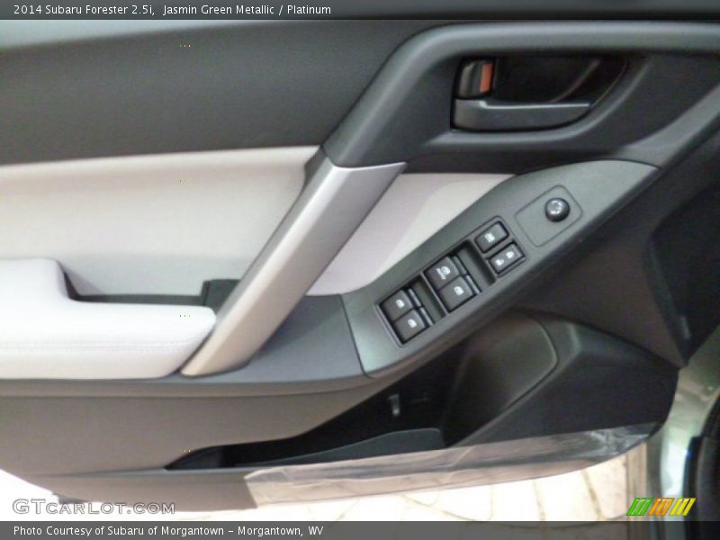 Jasmin Green Metallic / Platinum 2014 Subaru Forester 2.5i