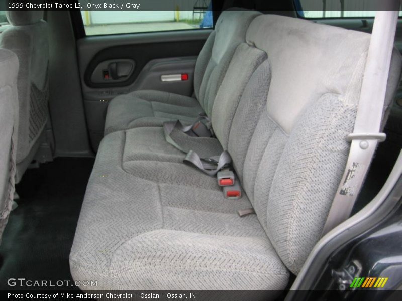 Rear Seat of 1999 Tahoe LS