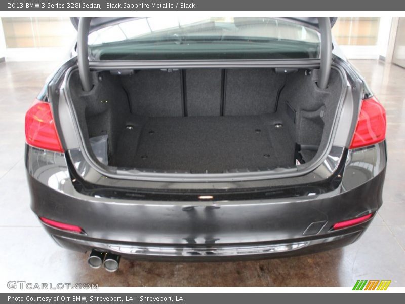  2013 3 Series 328i Sedan Trunk