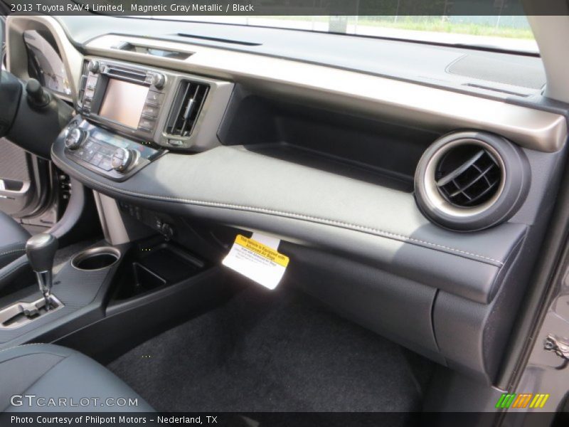 Magnetic Gray Metallic / Black 2013 Toyota RAV4 Limited