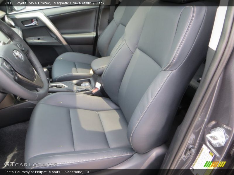 Magnetic Gray Metallic / Black 2013 Toyota RAV4 Limited