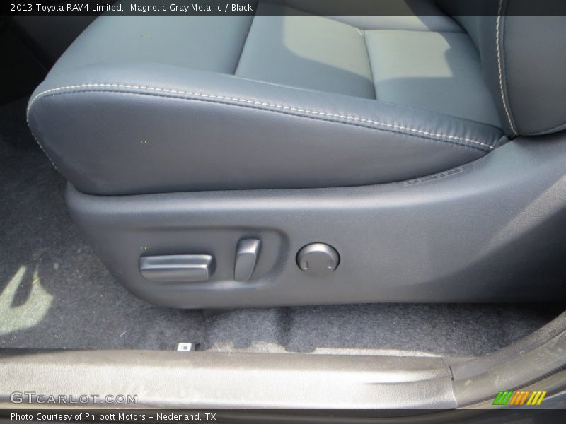 Magnetic Gray Metallic / Black 2013 Toyota RAV4 Limited