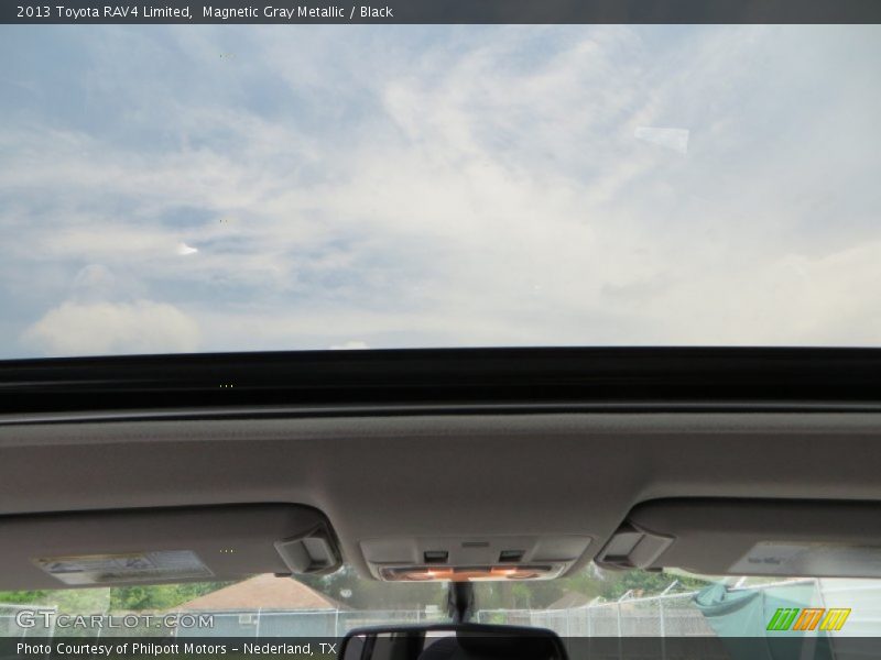 Magnetic Gray Metallic / Black 2013 Toyota RAV4 Limited