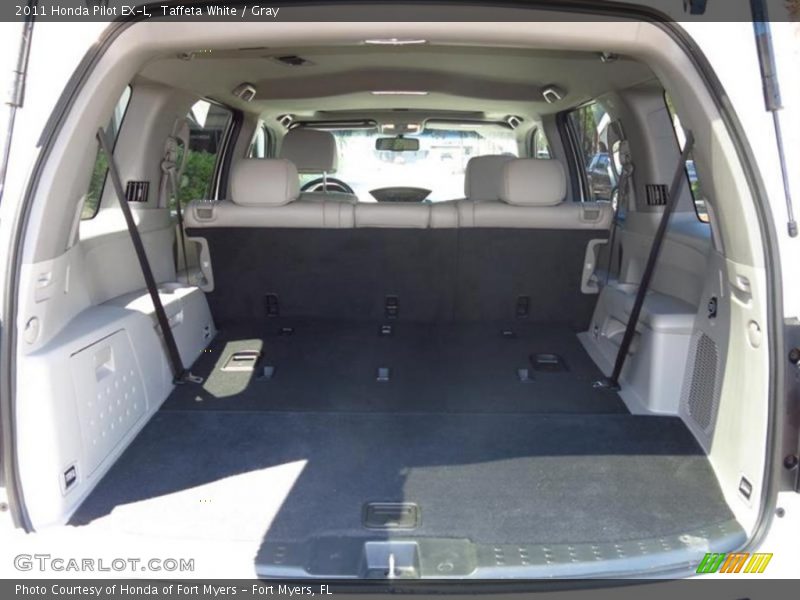 Taffeta White / Gray 2011 Honda Pilot EX-L