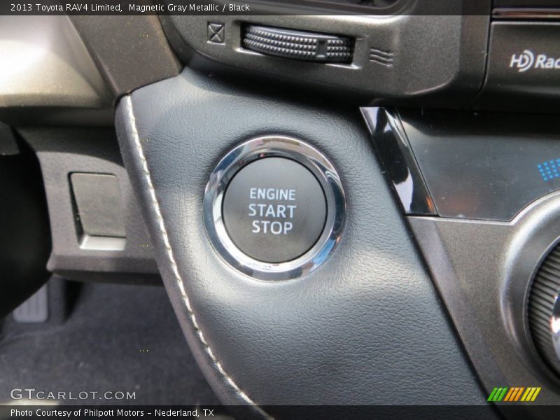 Magnetic Gray Metallic / Black 2013 Toyota RAV4 Limited