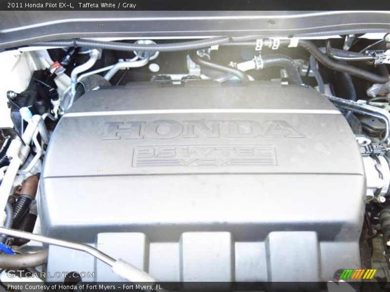Taffeta White / Gray 2011 Honda Pilot EX-L