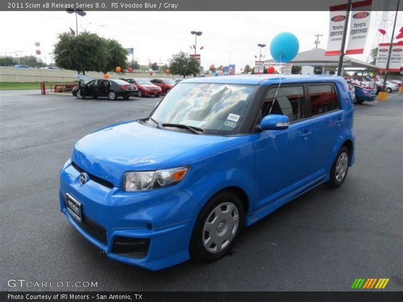 RS Voodoo Blue / Gray 2011 Scion xB Release Series 8.0