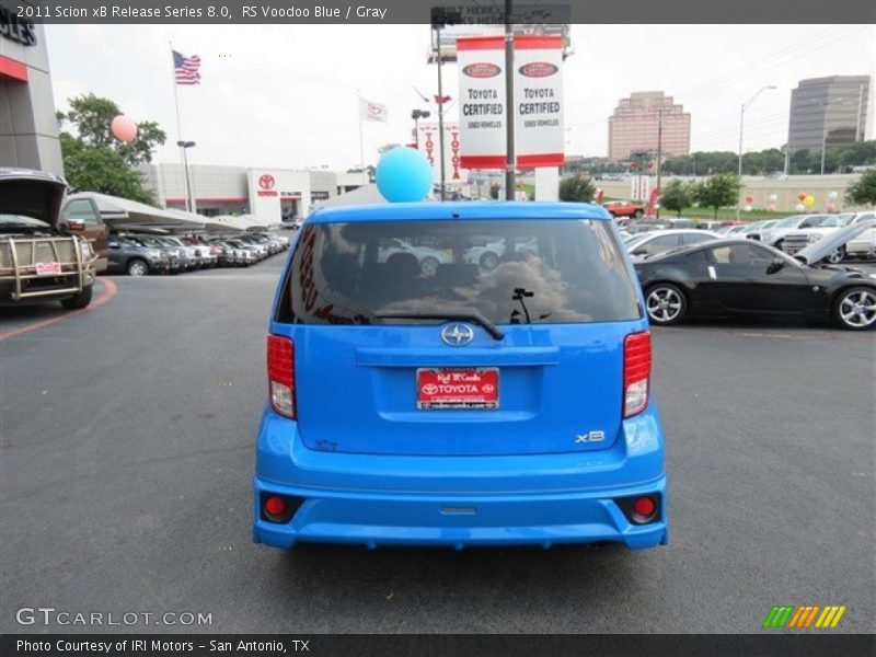 RS Voodoo Blue / Gray 2011 Scion xB Release Series 8.0