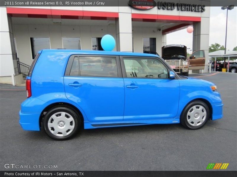 RS Voodoo Blue / Gray 2011 Scion xB Release Series 8.0