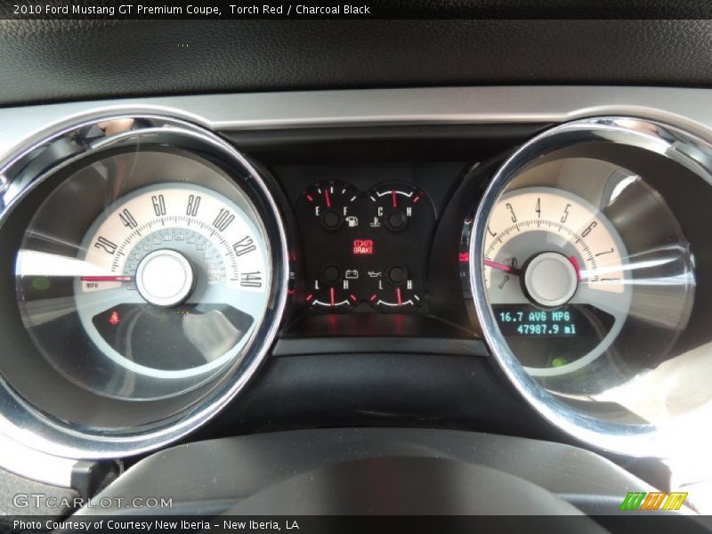 Torch Red / Charcoal Black 2010 Ford Mustang GT Premium Coupe