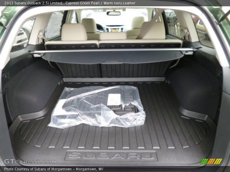  2013 Outback 2.5i Limited Trunk