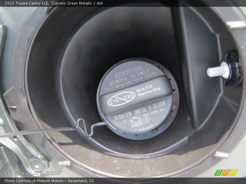 Cypress Green Metallic / Ash 2013 Toyota Camry XLE