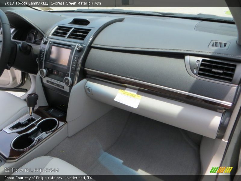 Cypress Green Metallic / Ash 2013 Toyota Camry XLE