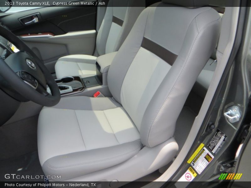 Cypress Green Metallic / Ash 2013 Toyota Camry XLE