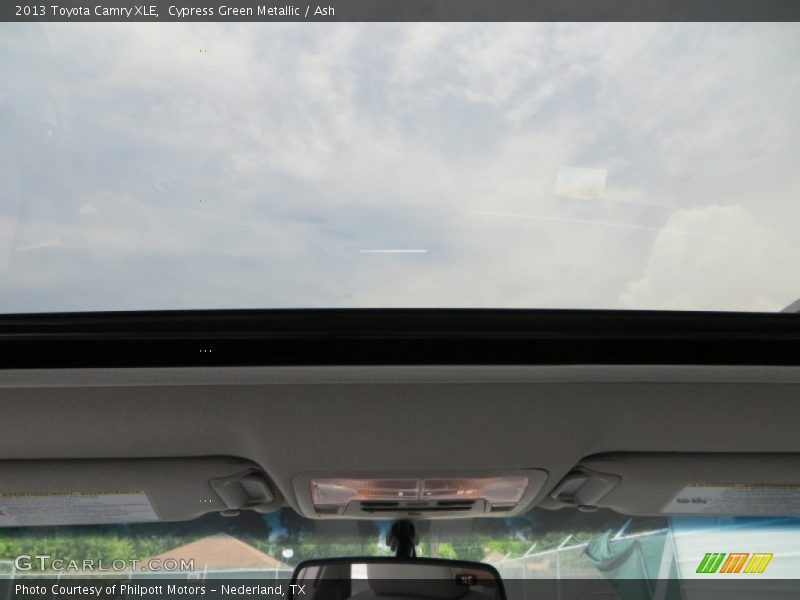 Cypress Green Metallic / Ash 2013 Toyota Camry XLE