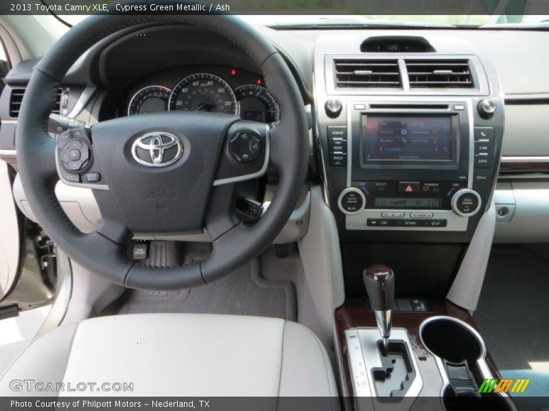 Cypress Green Metallic / Ash 2013 Toyota Camry XLE
