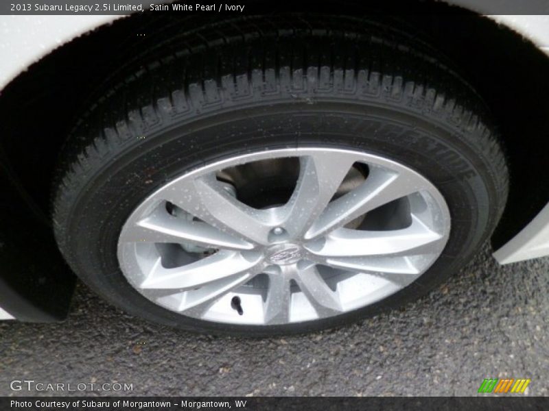 Satin White Pearl / Ivory 2013 Subaru Legacy 2.5i Limited