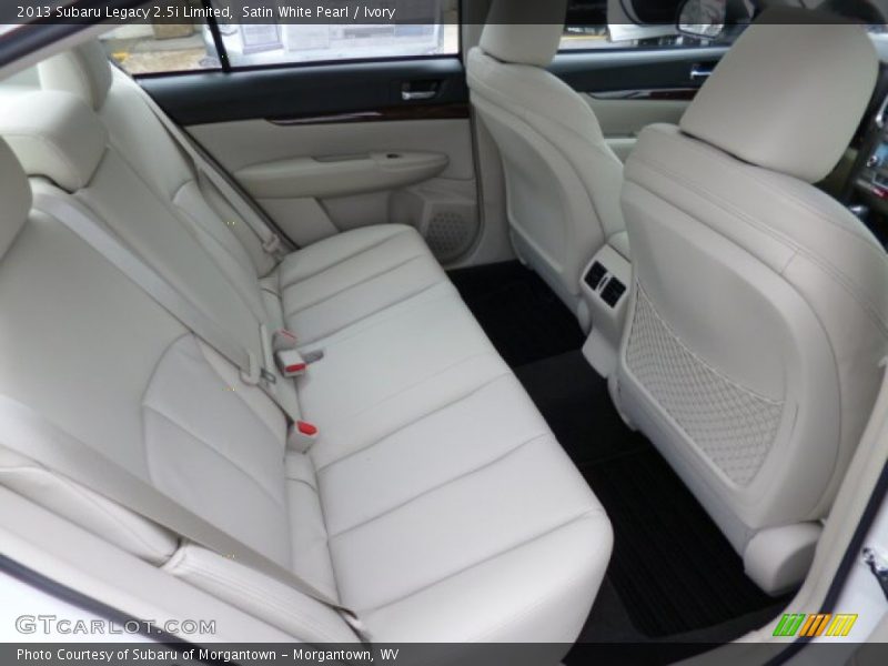 Satin White Pearl / Ivory 2013 Subaru Legacy 2.5i Limited