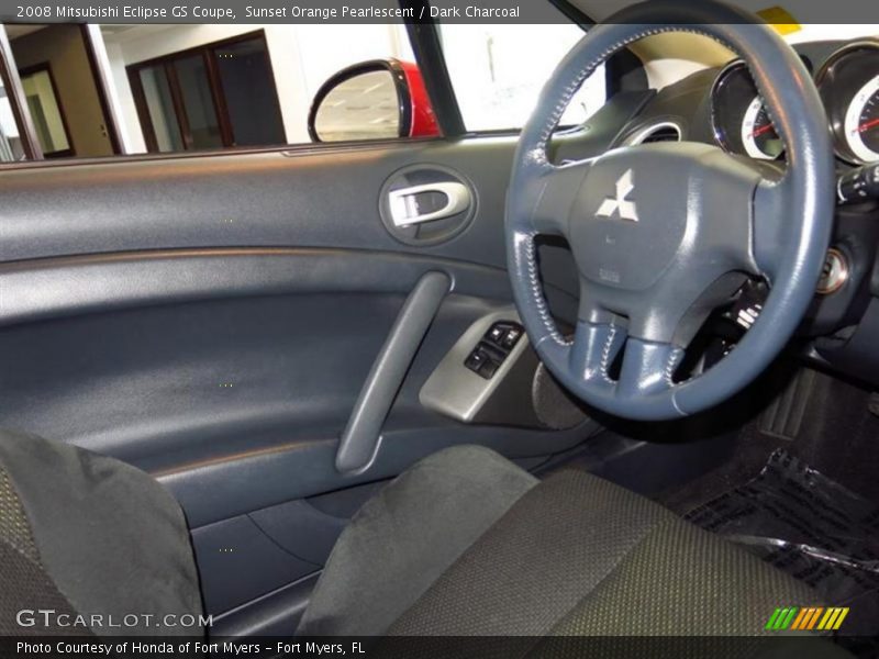 Sunset Orange Pearlescent / Dark Charcoal 2008 Mitsubishi Eclipse GS Coupe