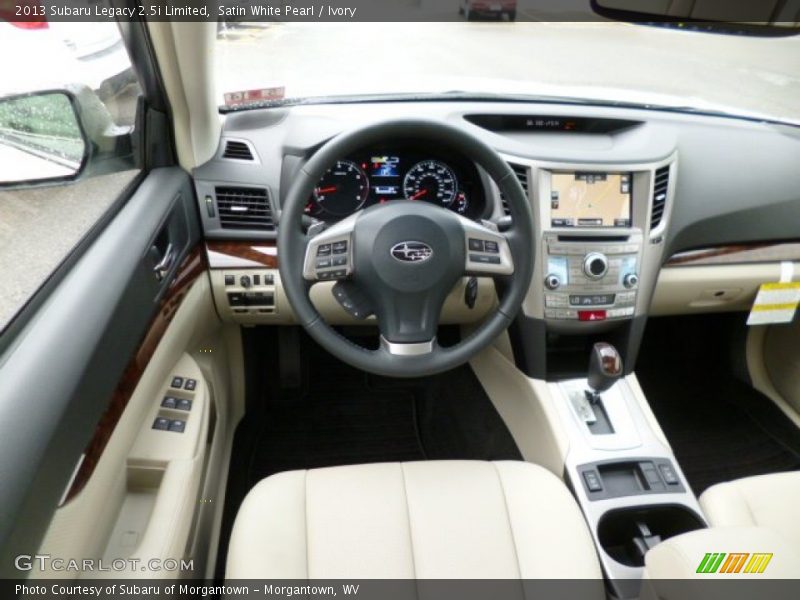 Satin White Pearl / Ivory 2013 Subaru Legacy 2.5i Limited