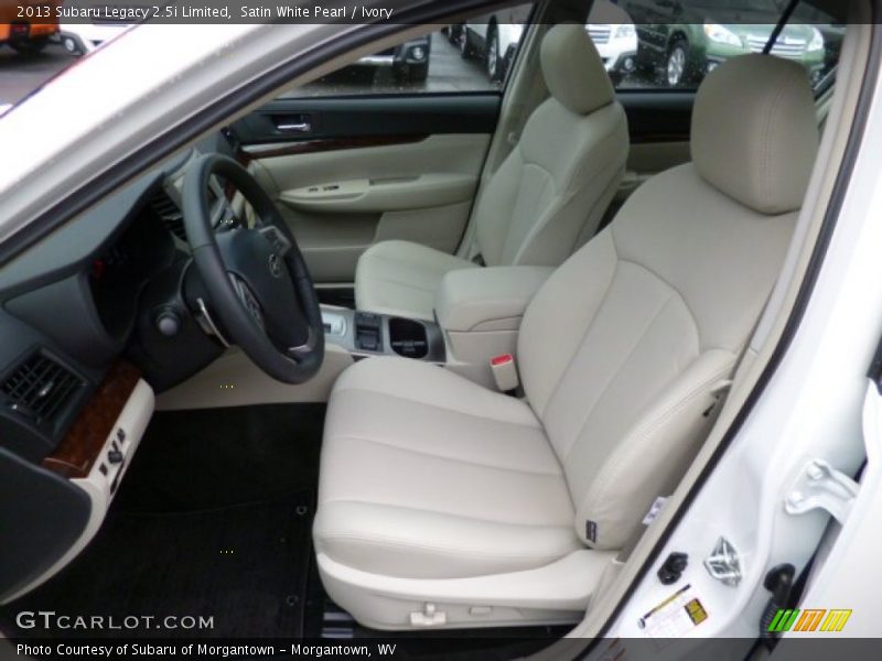 Satin White Pearl / Ivory 2013 Subaru Legacy 2.5i Limited