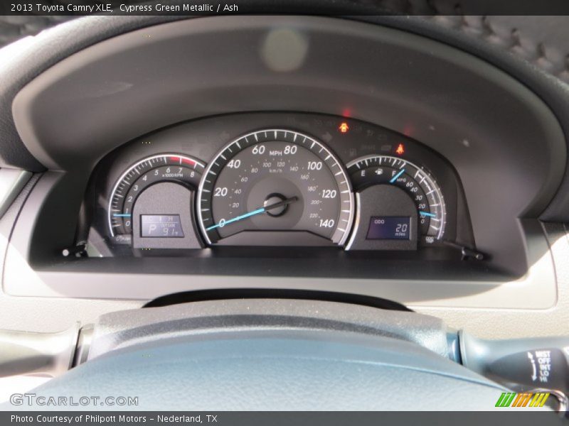 Cypress Green Metallic / Ash 2013 Toyota Camry XLE