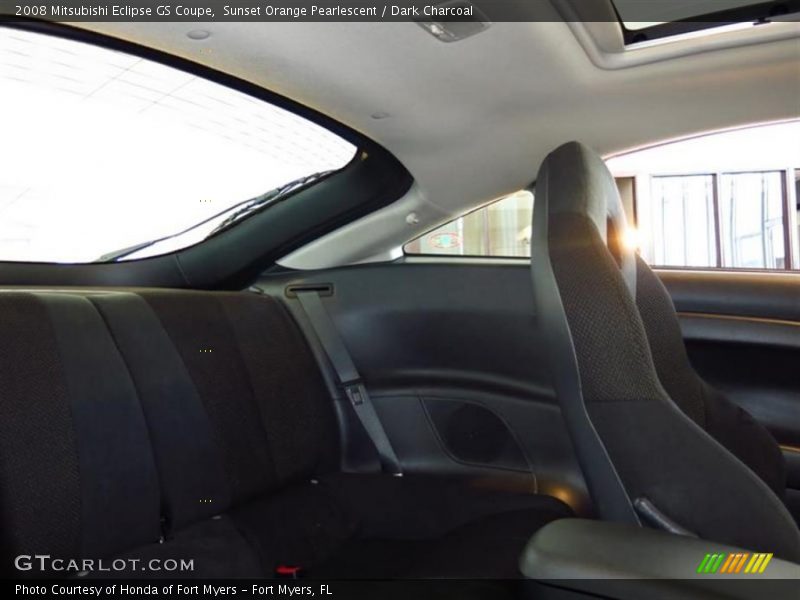 Sunset Orange Pearlescent / Dark Charcoal 2008 Mitsubishi Eclipse GS Coupe