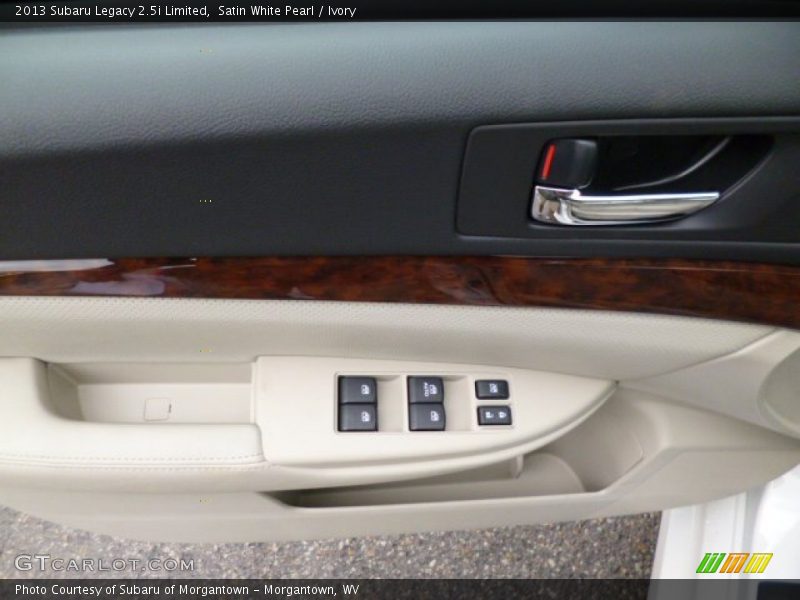 Satin White Pearl / Ivory 2013 Subaru Legacy 2.5i Limited