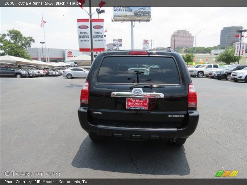 Black / Taupe 2008 Toyota 4Runner SR5
