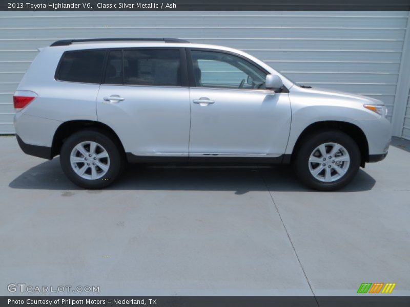 Classic Silver Metallic / Ash 2013 Toyota Highlander V6