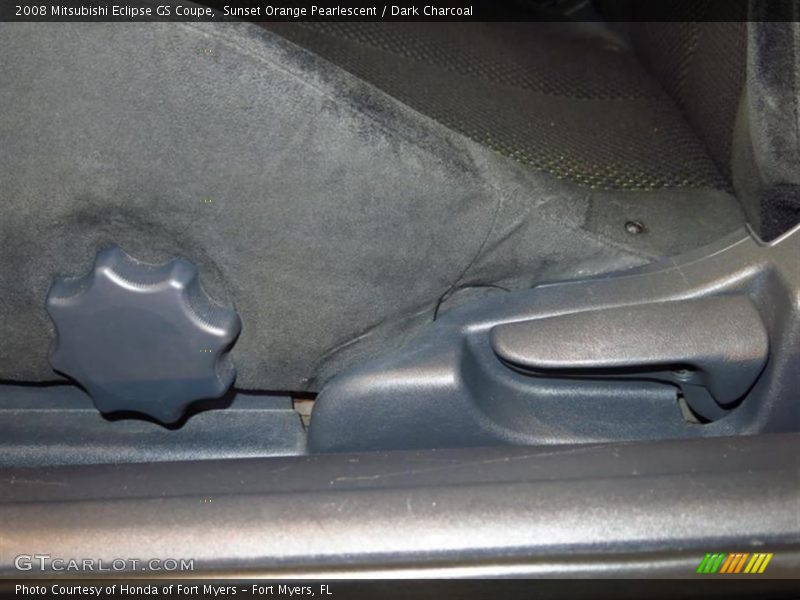 Sunset Orange Pearlescent / Dark Charcoal 2008 Mitsubishi Eclipse GS Coupe