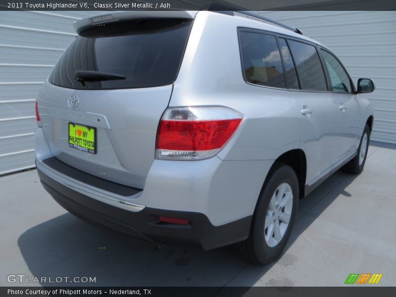 Classic Silver Metallic / Ash 2013 Toyota Highlander V6