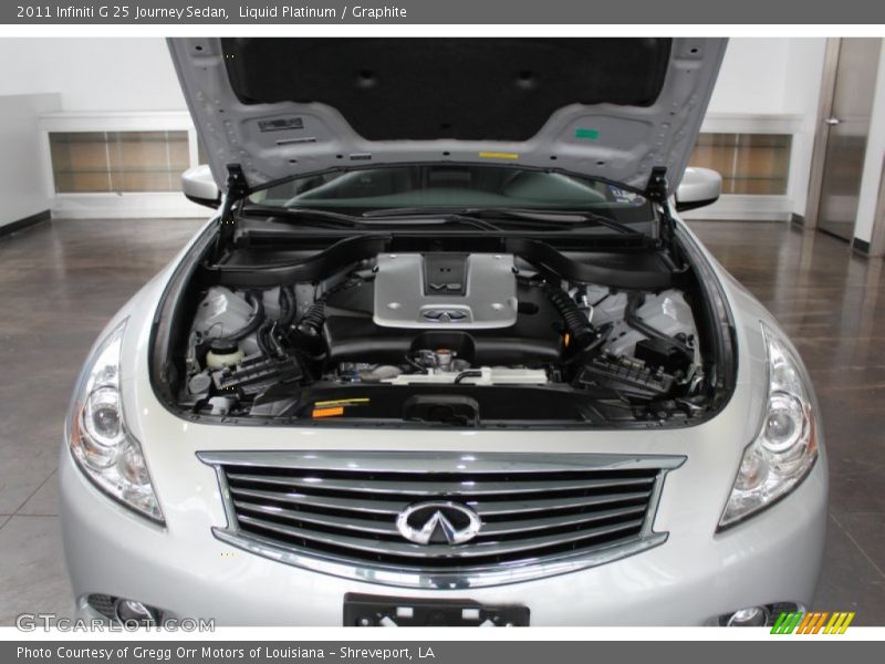 Liquid Platinum / Graphite 2011 Infiniti G 25 Journey Sedan