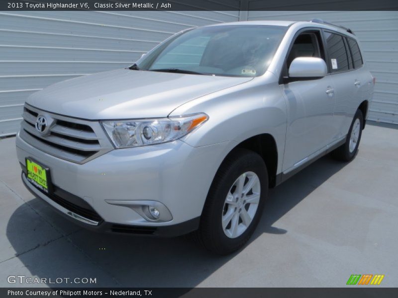 Classic Silver Metallic / Ash 2013 Toyota Highlander V6