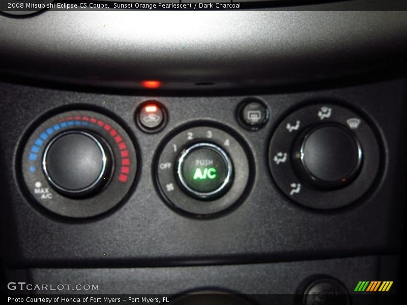 Sunset Orange Pearlescent / Dark Charcoal 2008 Mitsubishi Eclipse GS Coupe