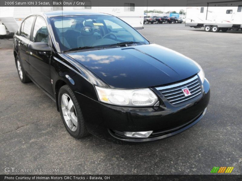 Black Onyx / Gray 2006 Saturn ION 3 Sedan