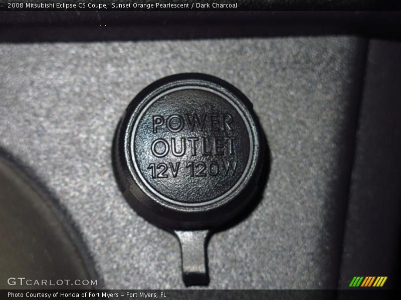 Sunset Orange Pearlescent / Dark Charcoal 2008 Mitsubishi Eclipse GS Coupe