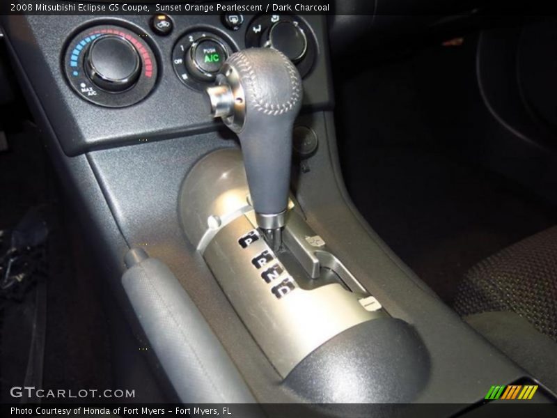 Sunset Orange Pearlescent / Dark Charcoal 2008 Mitsubishi Eclipse GS Coupe