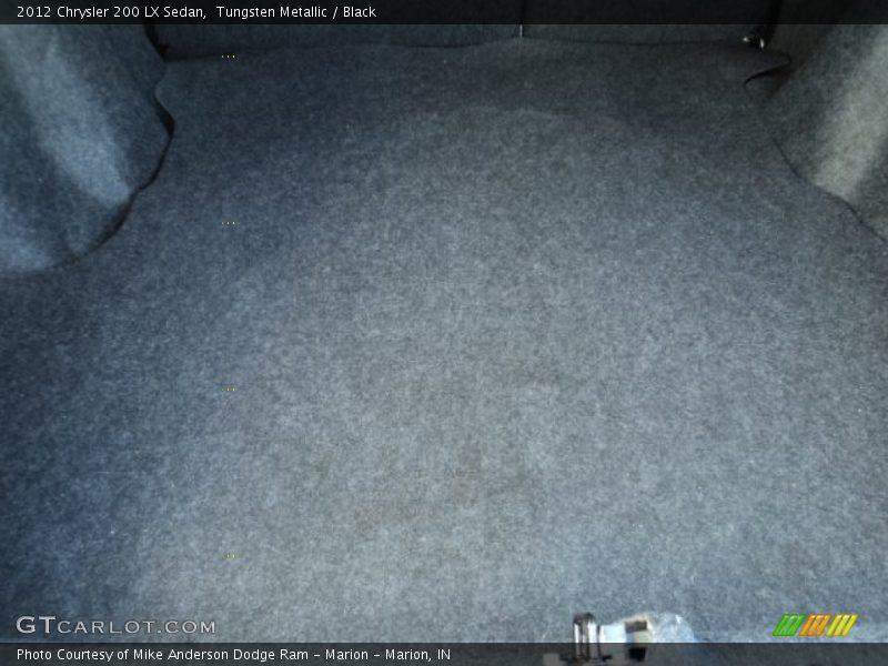 Tungsten Metallic / Black 2012 Chrysler 200 LX Sedan