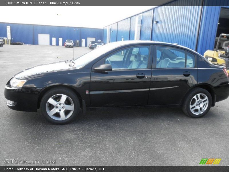 Black Onyx / Gray 2006 Saturn ION 3 Sedan