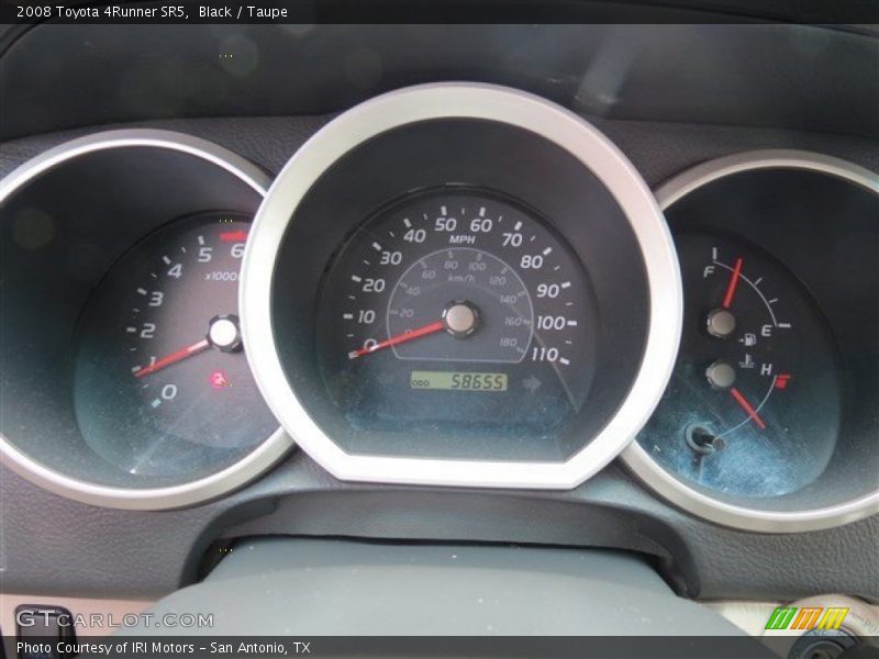 Black / Taupe 2008 Toyota 4Runner SR5