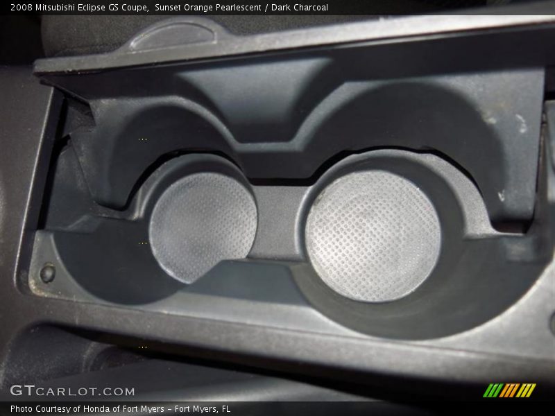 Sunset Orange Pearlescent / Dark Charcoal 2008 Mitsubishi Eclipse GS Coupe