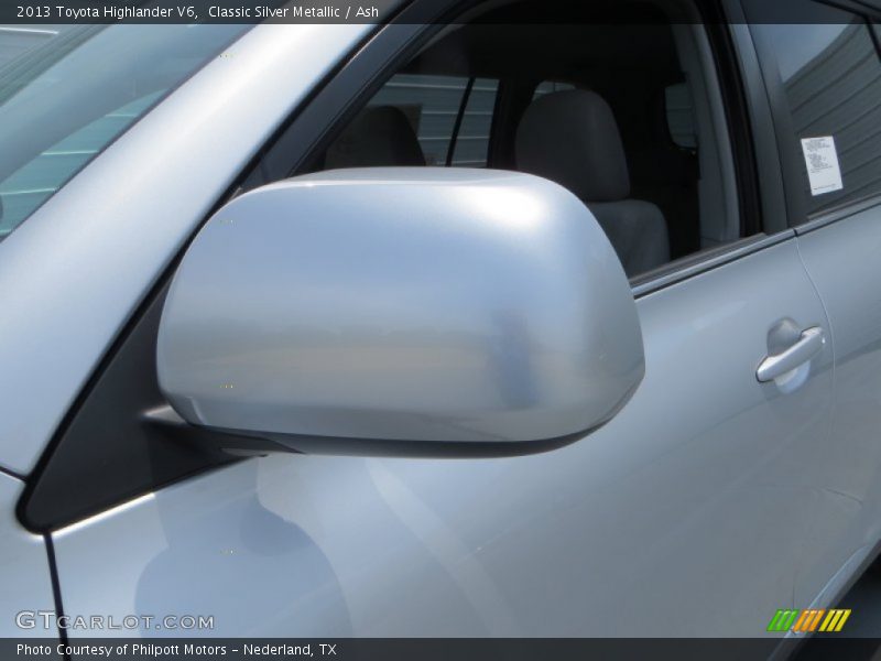 Classic Silver Metallic / Ash 2013 Toyota Highlander V6