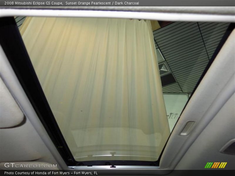 Sunset Orange Pearlescent / Dark Charcoal 2008 Mitsubishi Eclipse GS Coupe