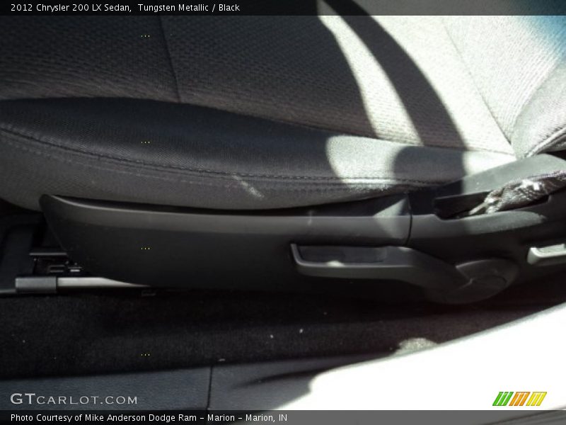 Tungsten Metallic / Black 2012 Chrysler 200 LX Sedan